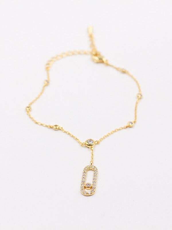 اسوارة ميسيكا سمبل كت messika ذهبي