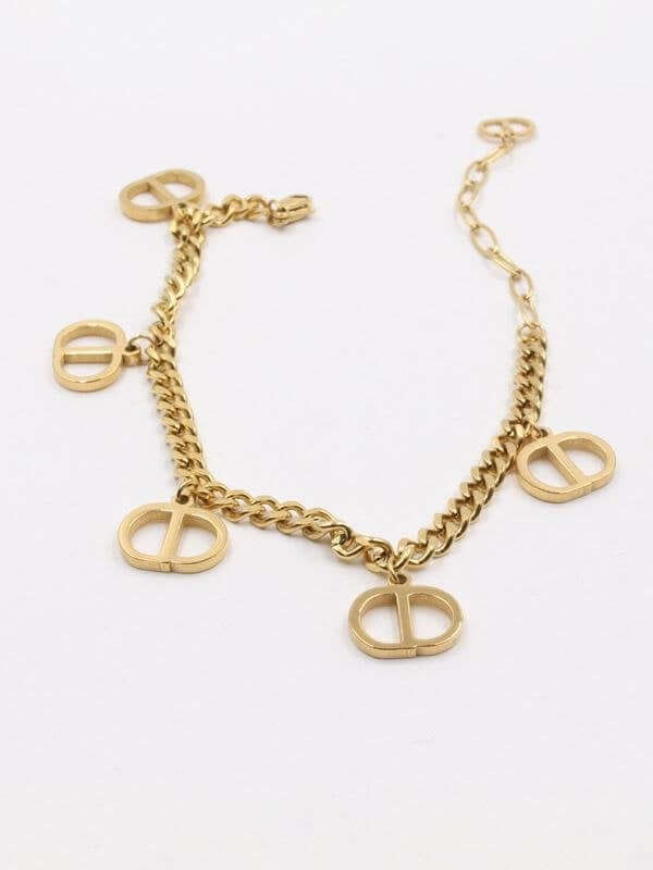 اسوارة ديور ناعمة ذهبي اسواره dior