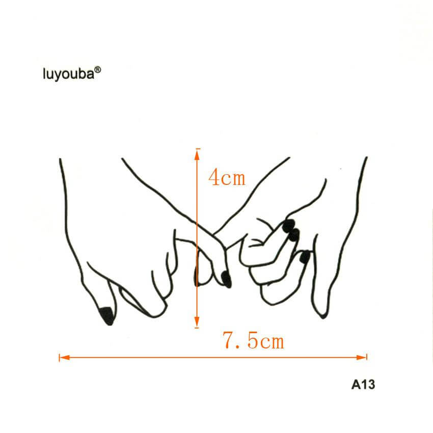 تاتوو يد تاتوو متوفر 1 لون