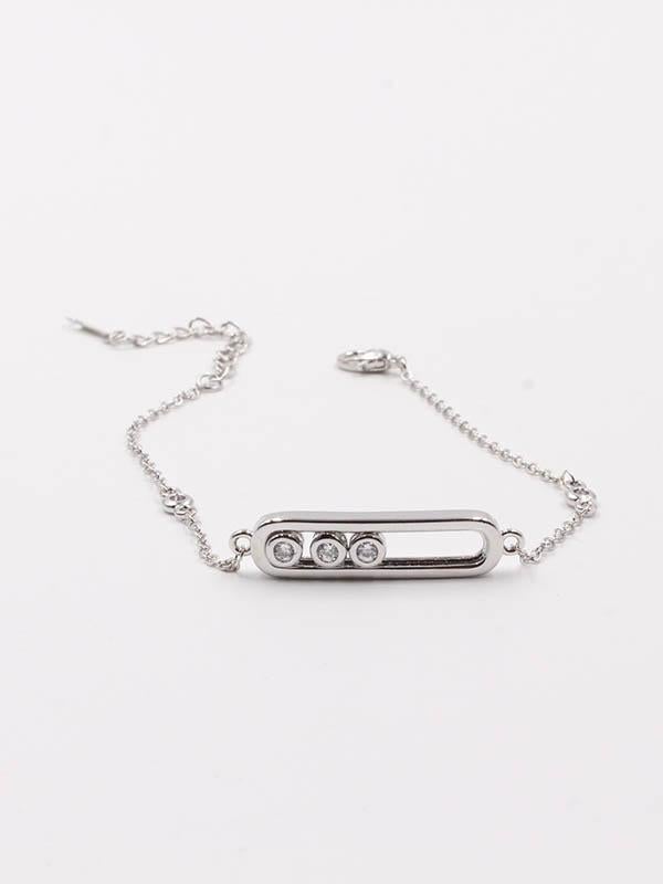 سوارة ميسيكا ذهبي وفضي messika فضي