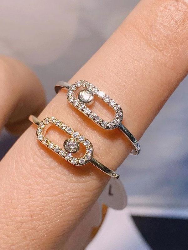 خاتم ميسيكا زركون messika