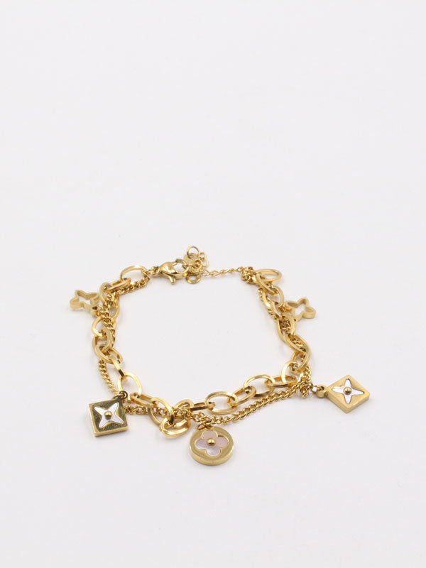 اساور لويس فيتون دبل شين اسواره louis vuitton ذهبي