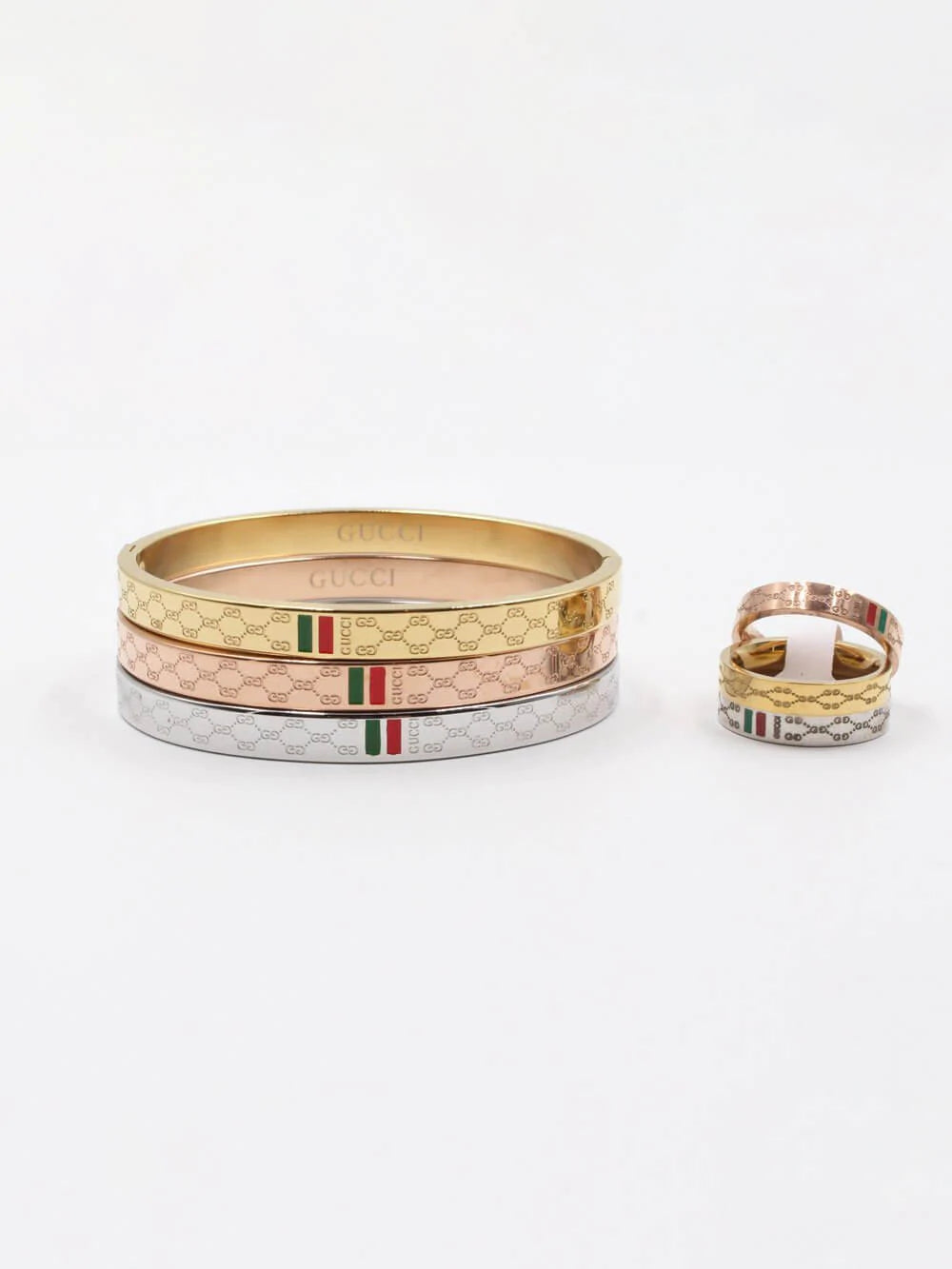 اساور قوتشي وخواتمها بيضاوي اسواره gucci 6 B5.5