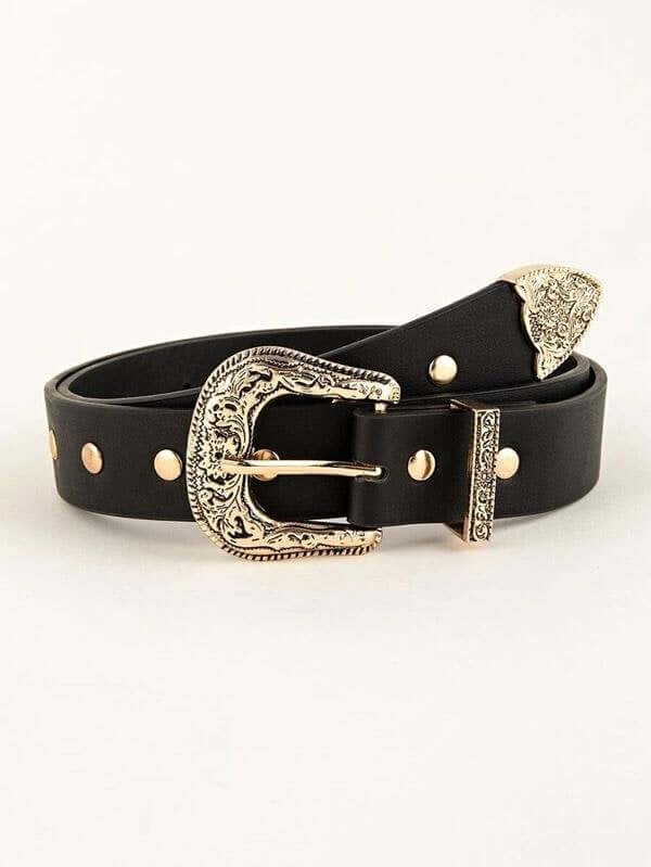 حزام اورنيت احزمة متوفر 1 لون ذهبي