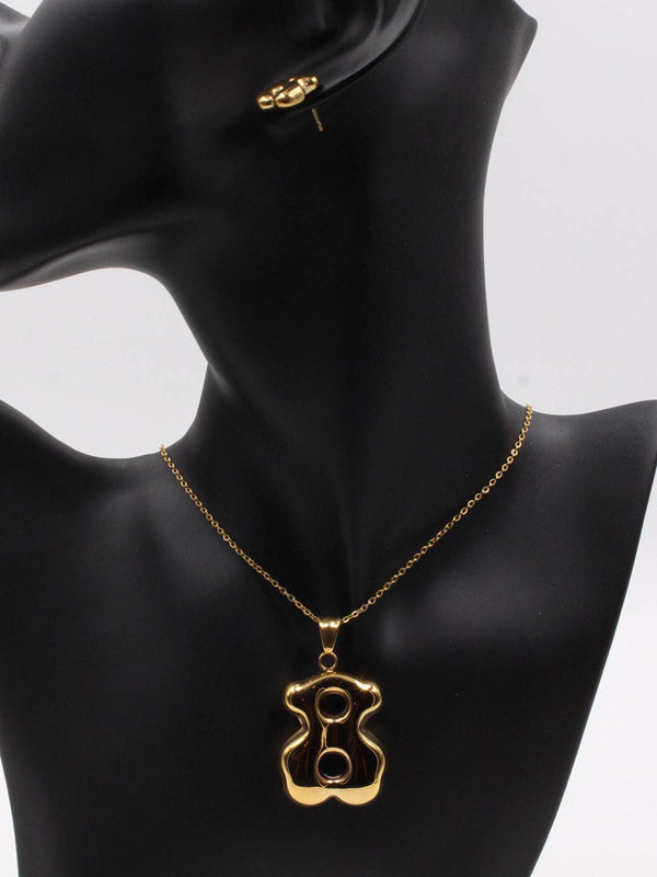 طقم توس الدب ذهبي اطقم دبدوب ذهبي