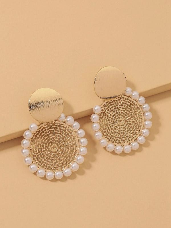 حلق لولو كاجوال حلق متوفر 1 لون ذهبي