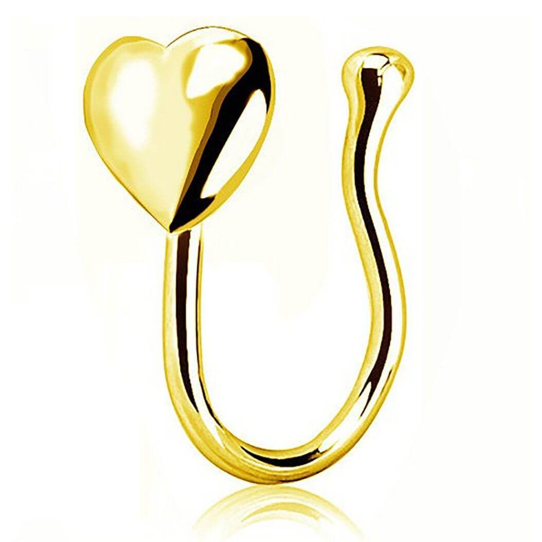 زمام قلب كبس زمام متوفر 2 لون ذهبي