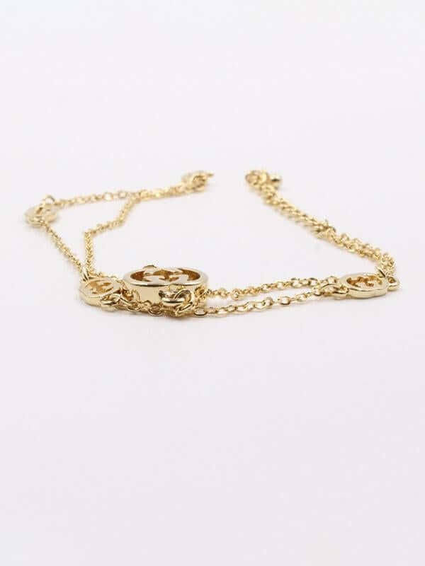 اسواره قوتشي دبل شاين اسواره gucci ذهبي