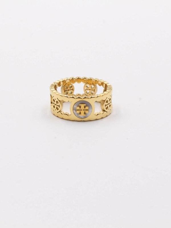 دبلة - خاتم توري بوريش خواتم tory burch ذهبي 6