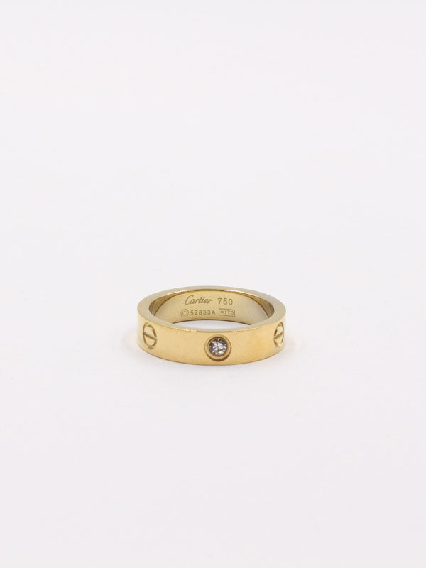 خاتم كارتير لوقو ذهبي زركون خواتم CARTIER ذهبي 6