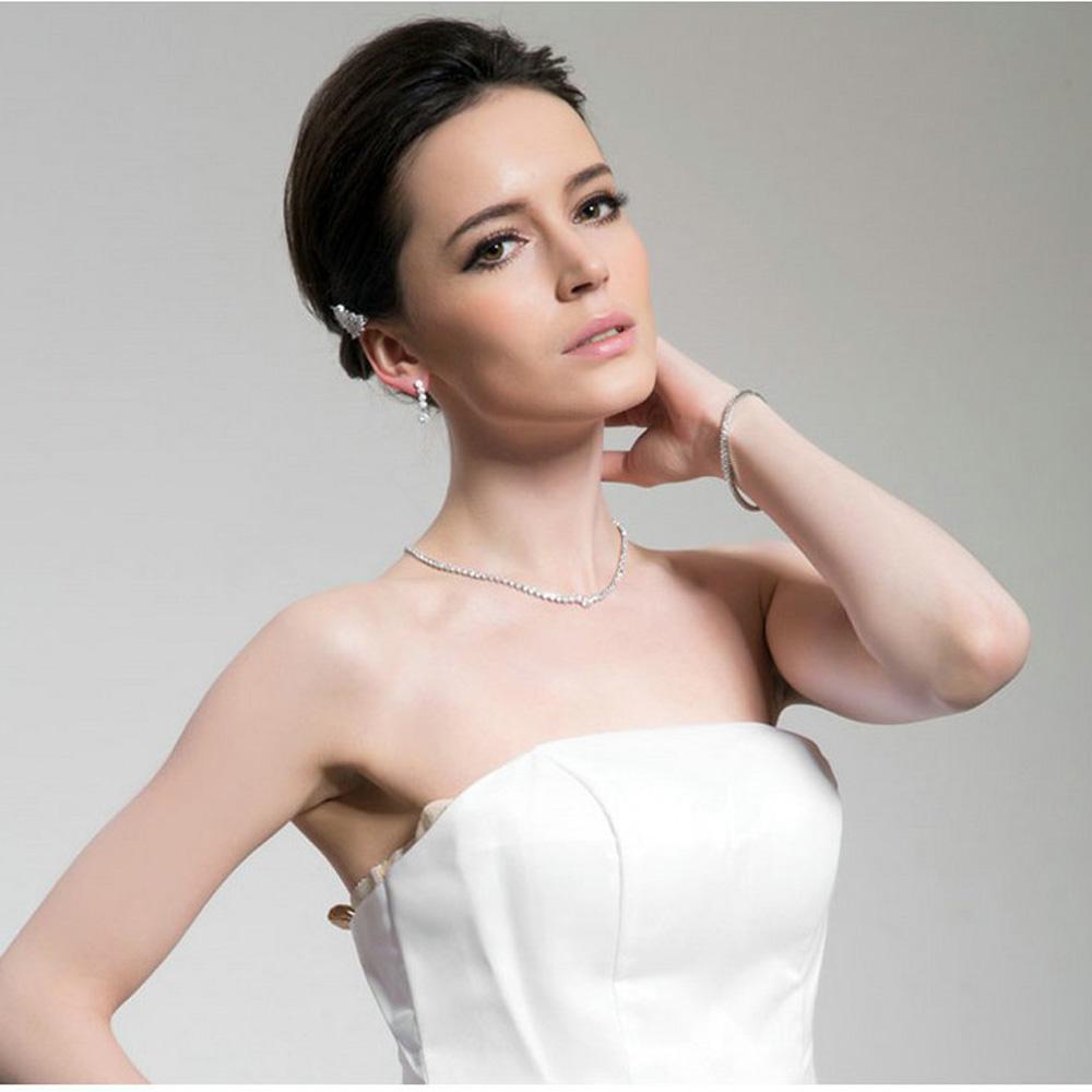 طقم زركون قطعتين ون رسل ستون اطقم متوفر 1 لون