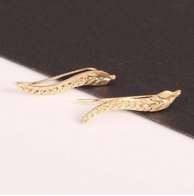 حلق روماني حلق متوفر 2 لون ذهبي