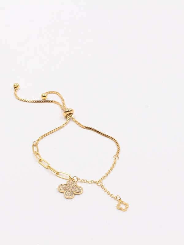 اسوارة فان كليف جنزير ناعم زركون اسواره van cleef