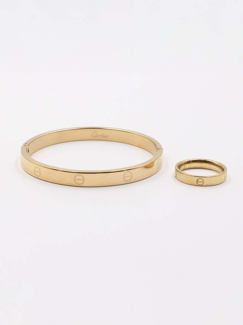 اسواره وخاتم كارتير اسواره CARTIER ذهبي 6
