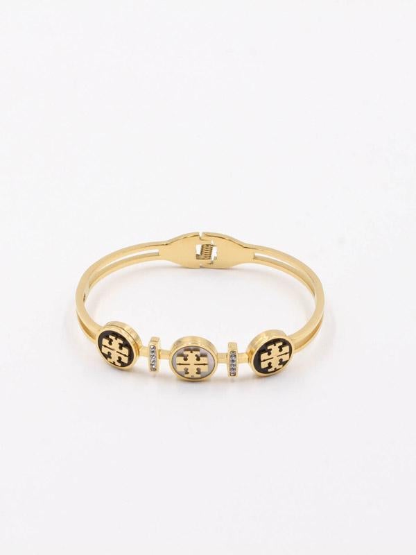 اسوارة توري بورش بانقل اسواره tory burch ذهبي