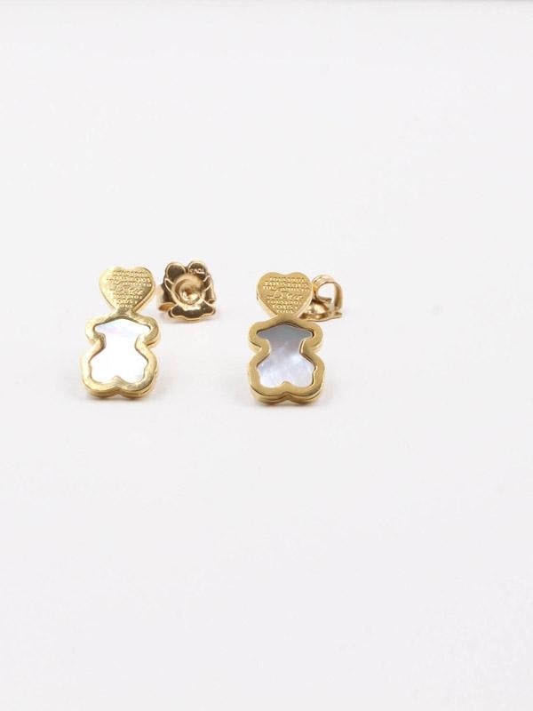 حلق توس لوقو حلق دبدوب ذهبي