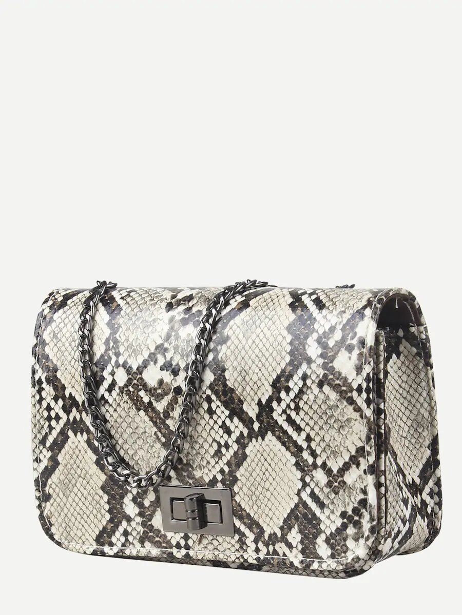 شنطه صغيرة جلد الثعبان شنط وحقائب شنط