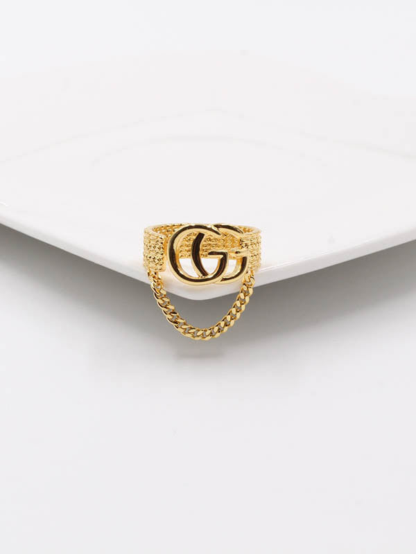 خاتم قوتشي خواتم gucci ذهبي