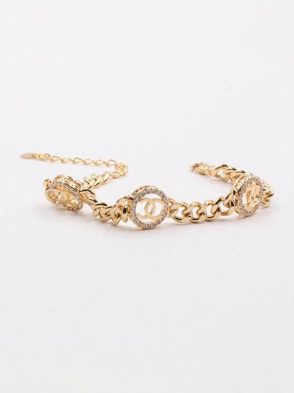 اسواره شانيل زركون اسواره chanel ذهبي