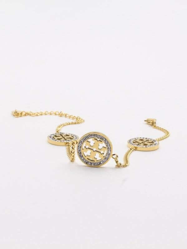 اسوارة توري بورش ستون اسواره tory burch ذهبي