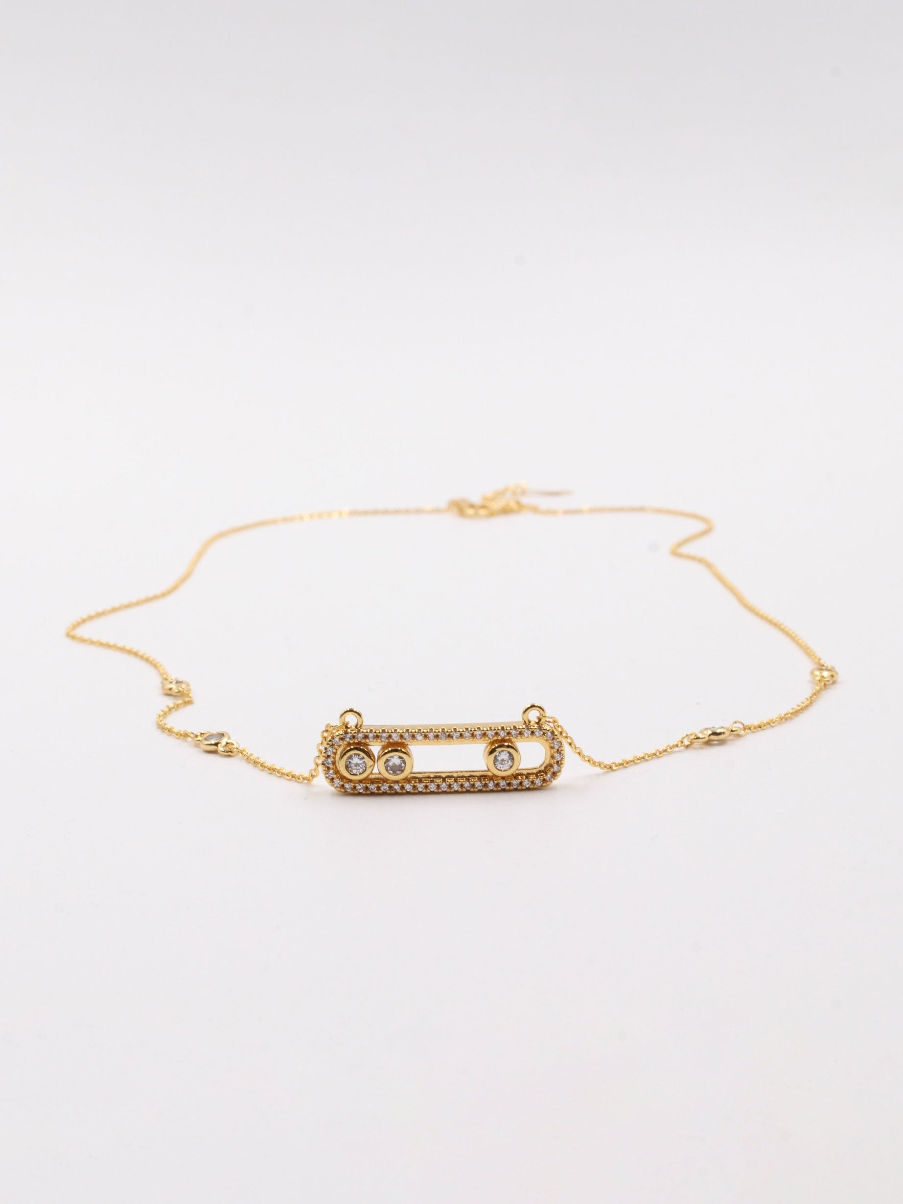 سلسال ميسيكا زركون الجديد messika ذهبي