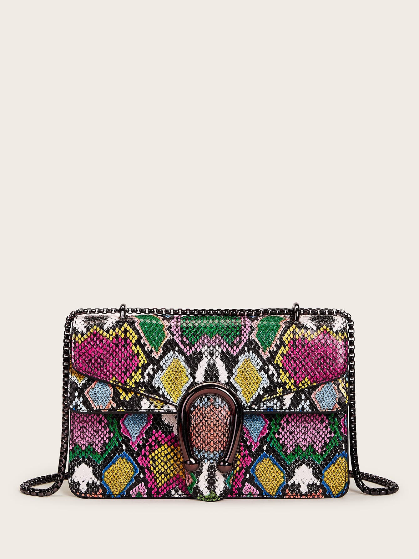 شنطة ملونة جلد الثعبان شنط وحقائب شنط ملون