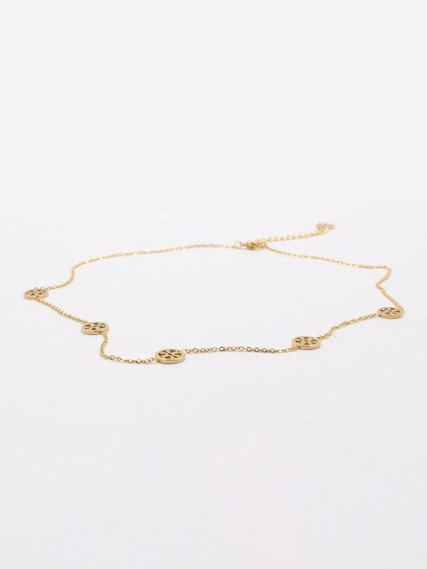 سلسال توري بوريش سمبل سلسال tory burch ذهبي