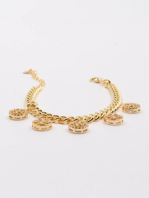 اسواره توري بورش زركون اسواره tory burch ذهبي