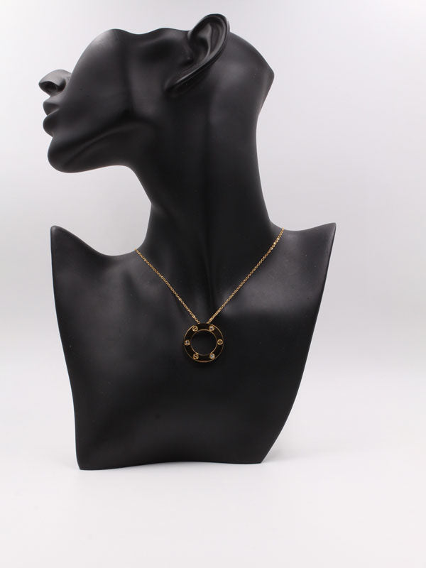 سلسال كارتير لوقو ذهبي سلسال CARTIER