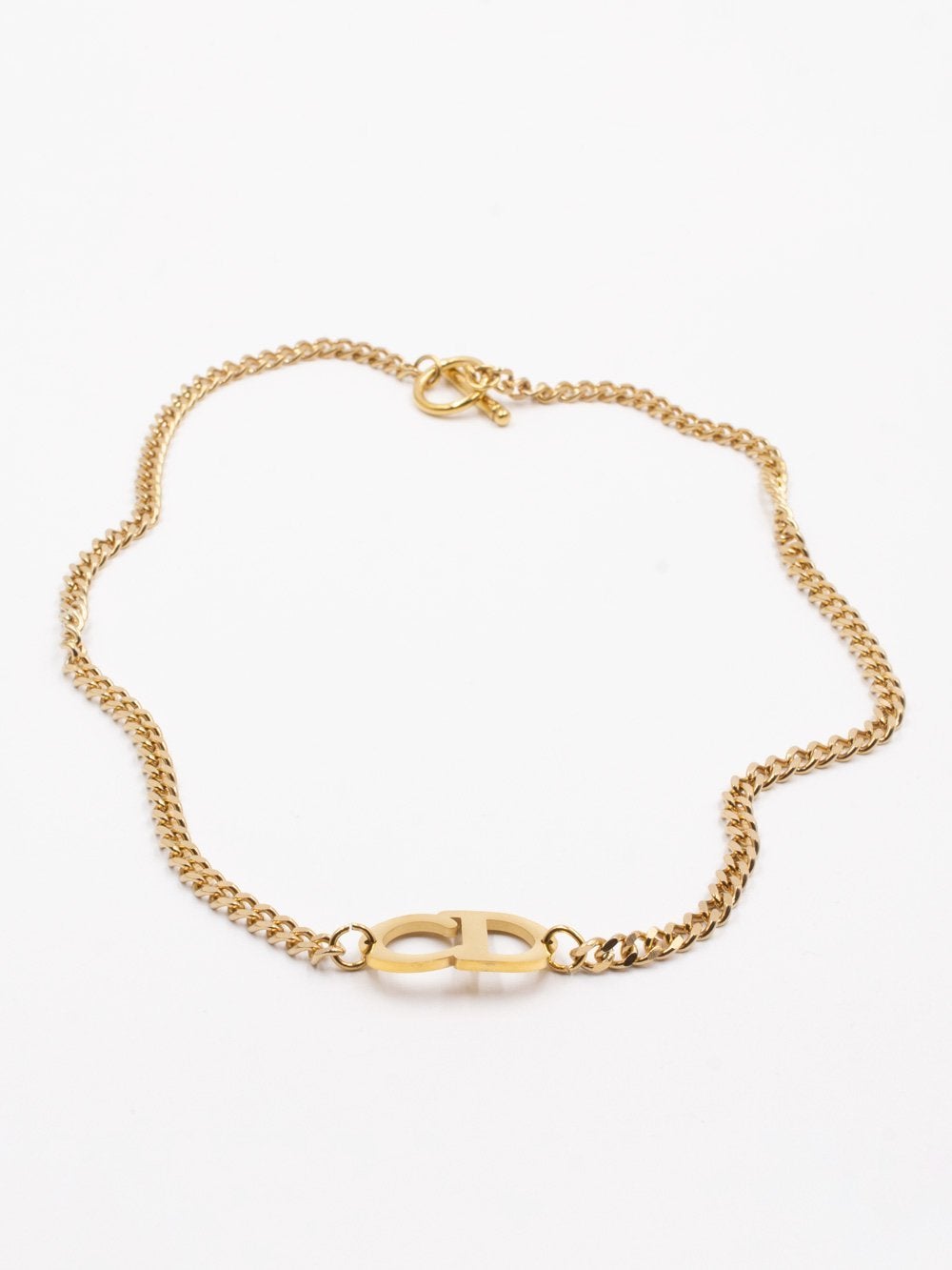 سلسال ديور جنزير سلسال dior ذهبي