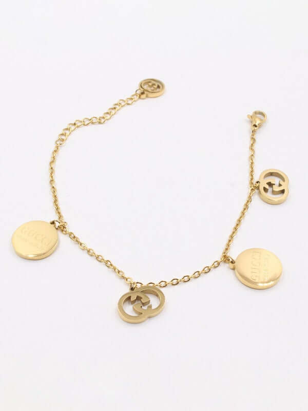 اسوارة قوتشي لوقو ميتال اسواره gucci