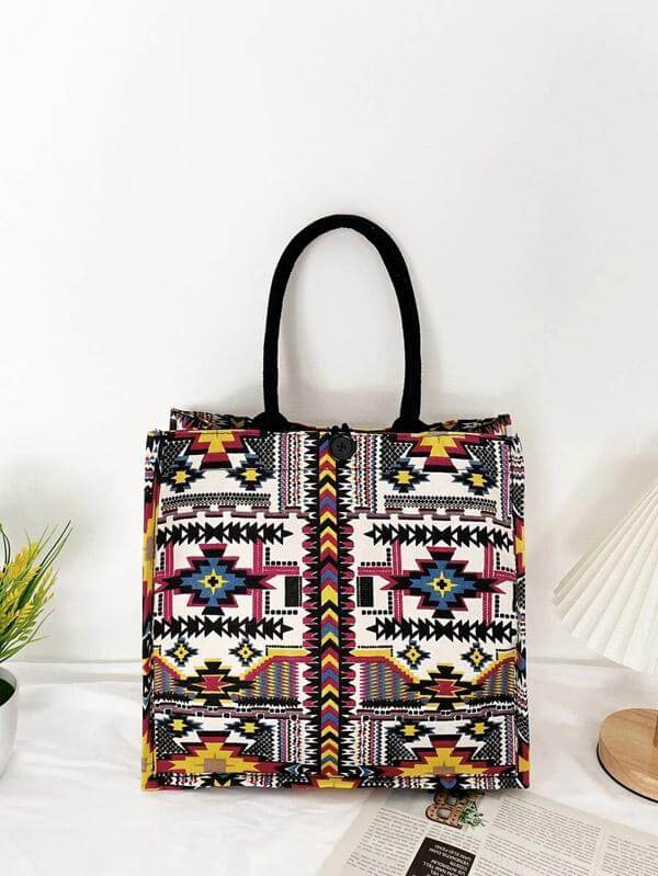 حقيبة بمقبض ملونه شنط وحقائب شنط