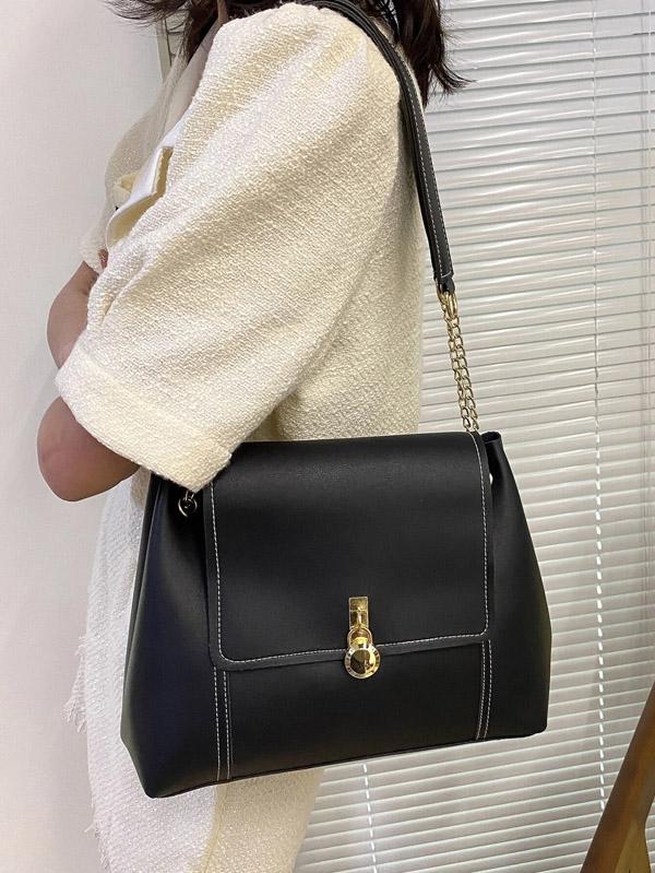 شنط كتف كبيرة شنط وحقائب شنط اسود