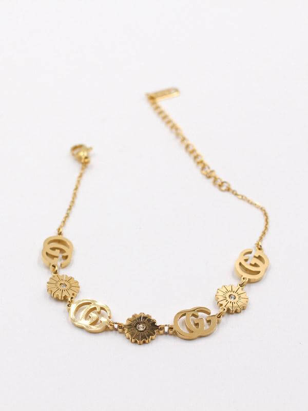 اسوارة قوتشي ميتال قولد اسواره gucci ذهبي