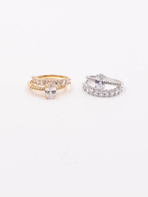 دبل توينز خواتم متوفر 1 لون