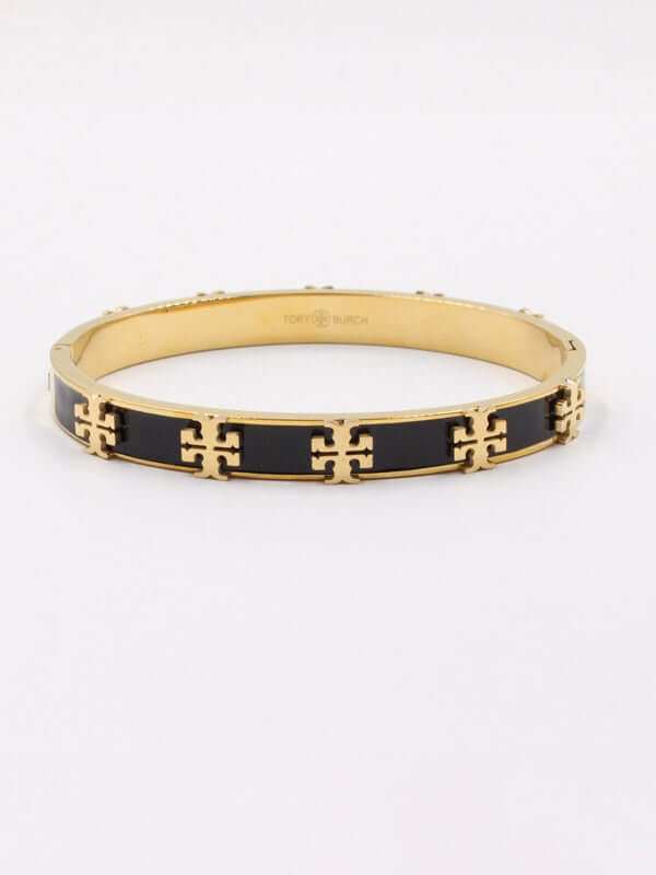 اسوارة توري بورش بانقل ملونه اسواره tory burch اسود ذهبي