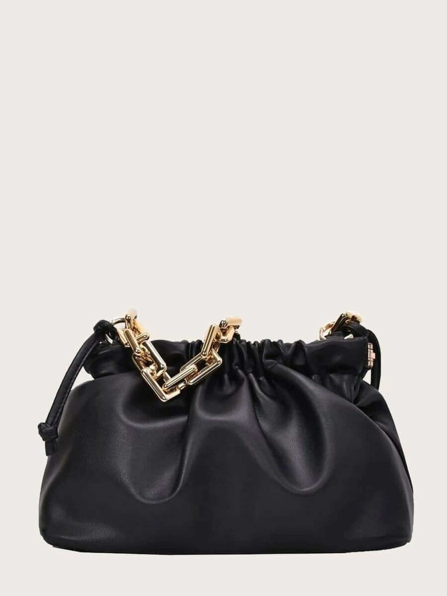 حقيبة صغيره مزمومه شنط وحقائب شنط اسود