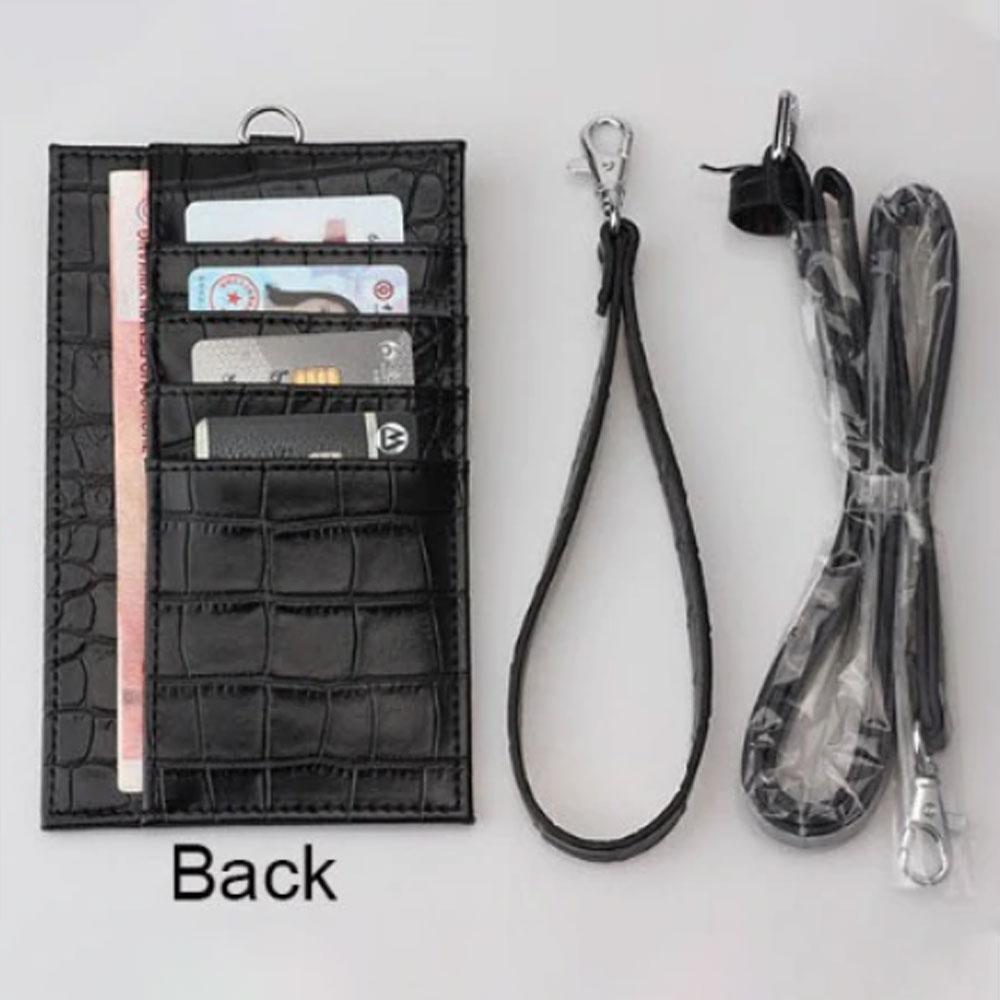 محفظة جوال وكروت جلد التمساح محافظ بوك