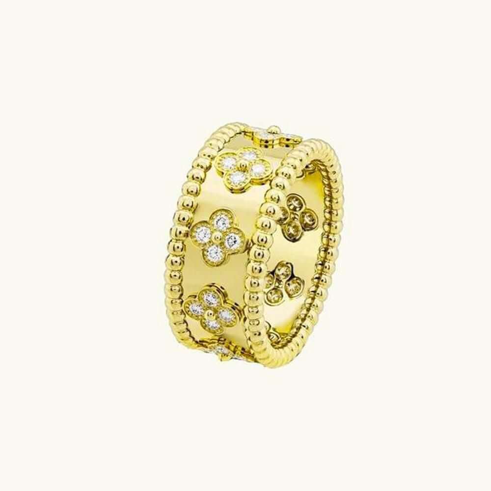 خاتم فان كليف زركون خواتم van cleef ذهبي 16