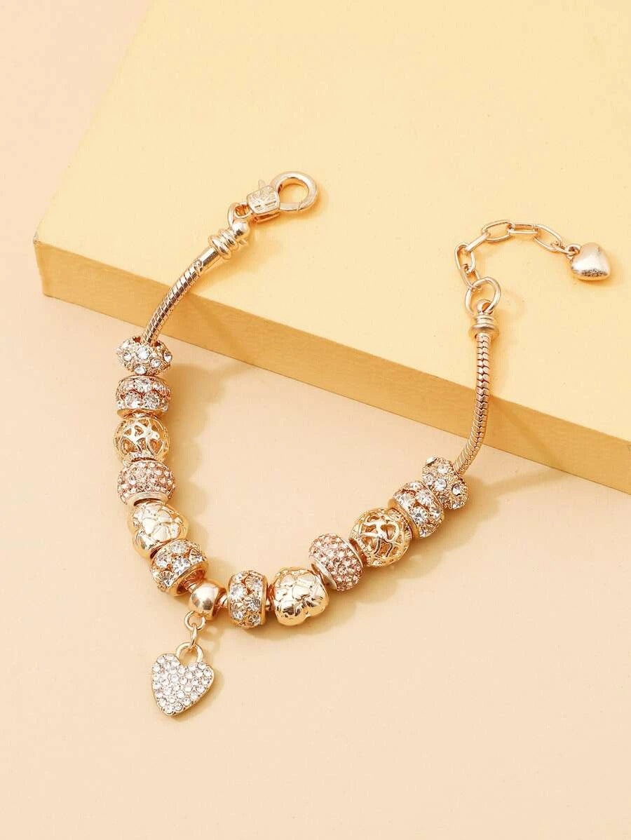 اسواره باندورا تعليقات قلب اسواره pandora ذهبي