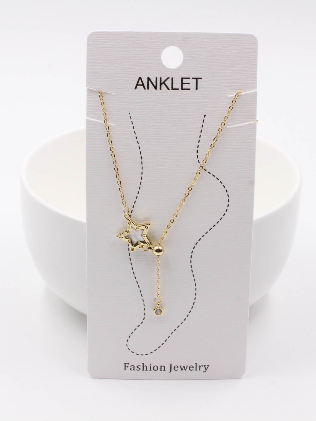 خلخال للرجل نجمة صدف خلاخل موقع جويل ذهبي