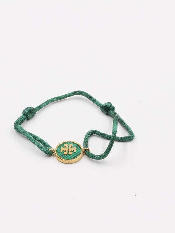 اسوارة توري بورش خيط اسواره tory burch اخضر ذهبي