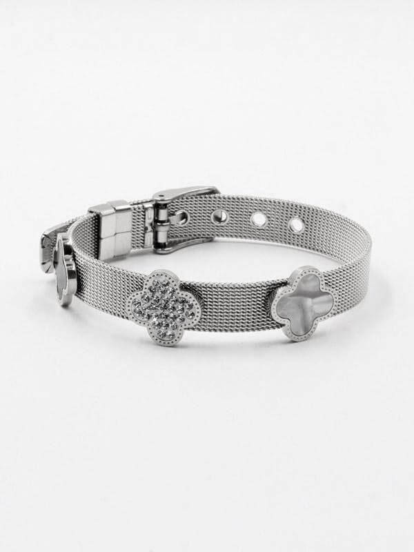 اسواره ساعه فان كليف اسواره van cleef فضي