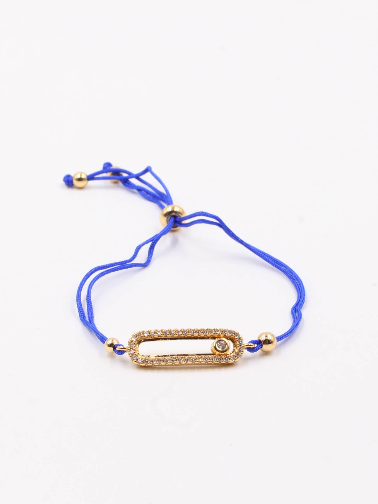 اساور ميسيكا خيط زركون messika ازرق ذهبي