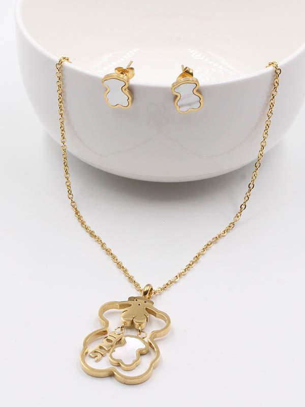 طقم توس ملتي بندنت اطقم دبدوب ذهبي