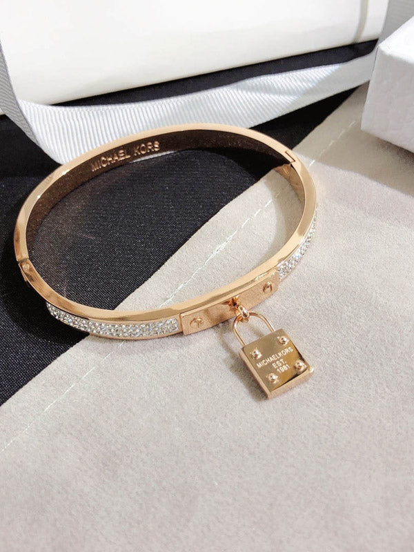 اسوارة مايكل كورس لوقو روز قولد اسواره Michael Kors