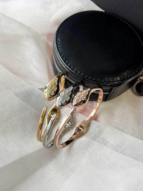 اسوارة بولغاري سنيك لوقو اسواره bvlgari فضي