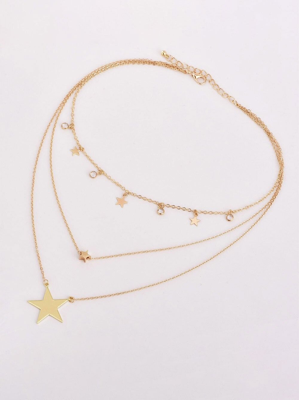 سلسال تشوكر طبقات نجمة سلسال متوفر 1 لون