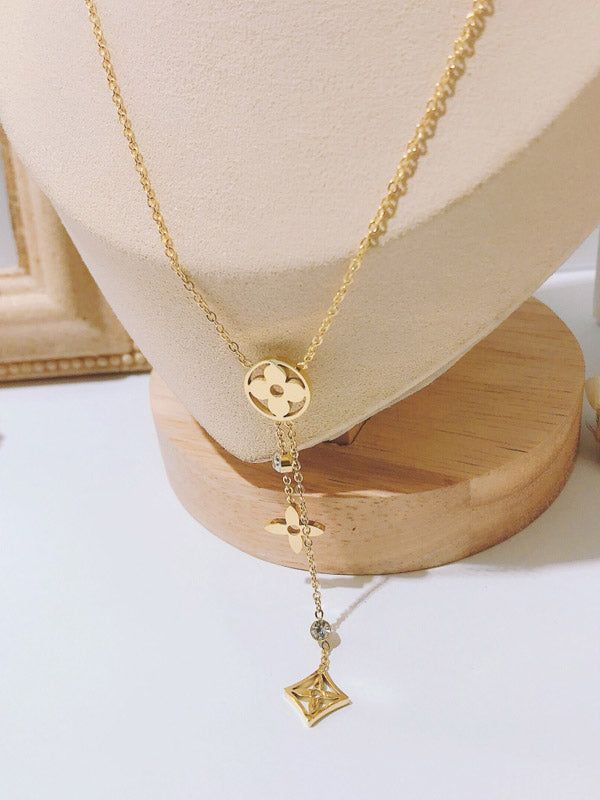 سلسال لويس فيتون لونق بندنت سلسال louis vuitton