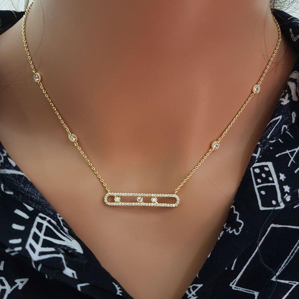 سلسال ميسيكا زركون متحرك سلسال messika